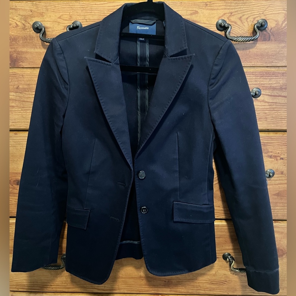Faconnable navy blue blazer